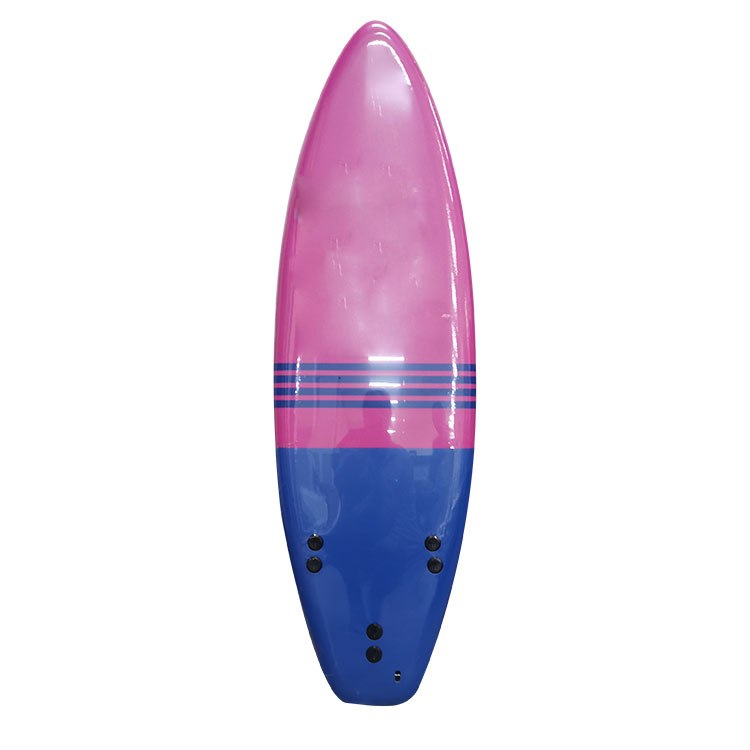 5'5'' Mini Soft Short Board met FCS-vinnen